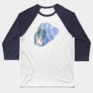 Snail Girl Baseball T-Shirt